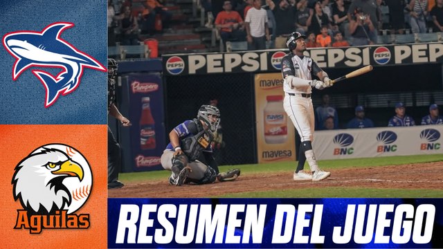 Resumen del juego Tiburones de La Guaira vs Águilas del Zulia | 25 de noviembre de 2025.