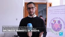 Diplomacia Feminista por la Paz en Bogotá conmemora la eliminación de la violencia contra la mujer