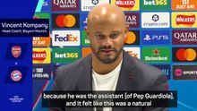 Kompany hails Guardiola's 'incredible' influence on himself and Arteta