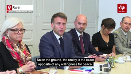 French President Macron Says 'Clearly No Russian Willingness To Agree Ceasefire' With Ukraine