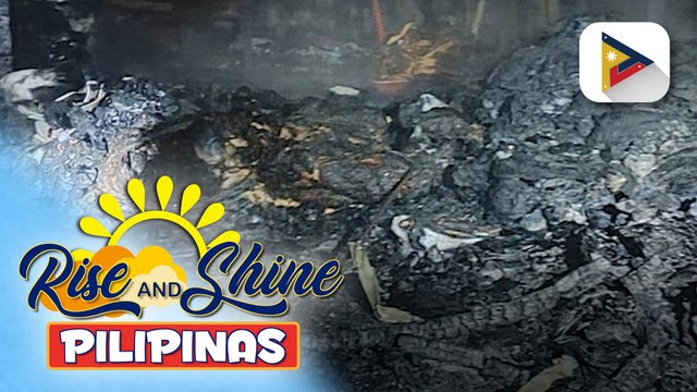 Isang ina at dalawa niyang anak, patay matapos masunog ang kanilang bahay sa Brgy. Gumalang, Davao City | ulat ni Jaira Mondez - PTV Davao