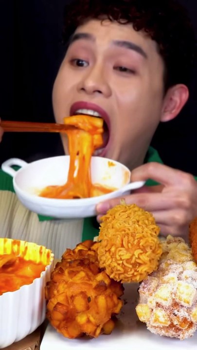 tteokbokki mukbang asmr
