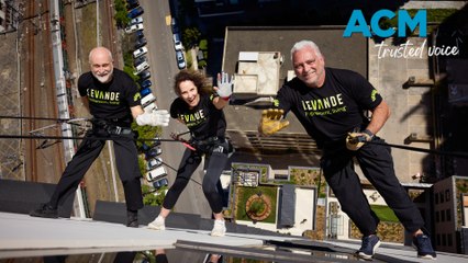 Seniors abseil off Australia’s tallest retirement village