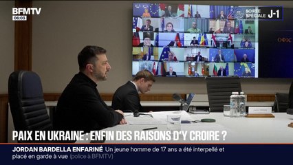 Paix en Ukraine: Volodymyr Zelensky "prêt à avancer ensemble" avec les États-Unis et l'Europe