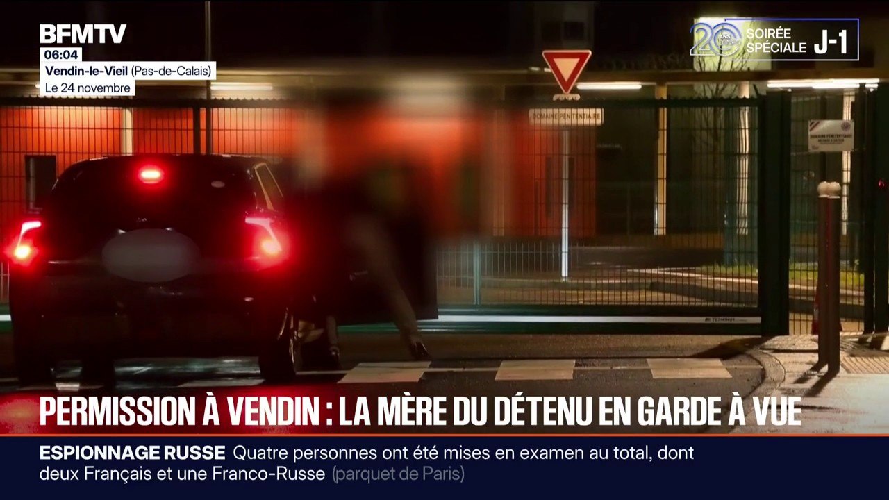 La mère et d'autres membres de la famille du détenu de la prison de Vendin-le-Vieil qui bénéficiait d'une permission de sortir lundi 24 novembre ont été interpellés