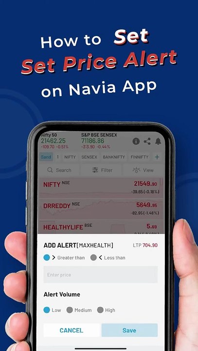 How to Set Price Alerts on Navia App in Minutes _ Easy Guide! #tradingapp