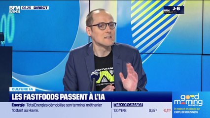 Culture IA : Les fast-foods passent à l'IA, par Anthony Morel - 26/11