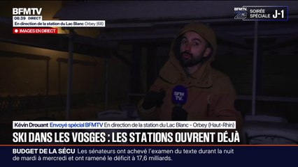 Vosges: les stations de ski ouvrent un mois à l'avance en raison des chutes de neiges