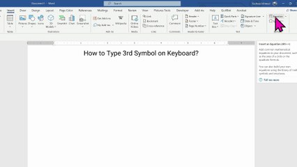 How to Type 3rd Symbol on Keyboard