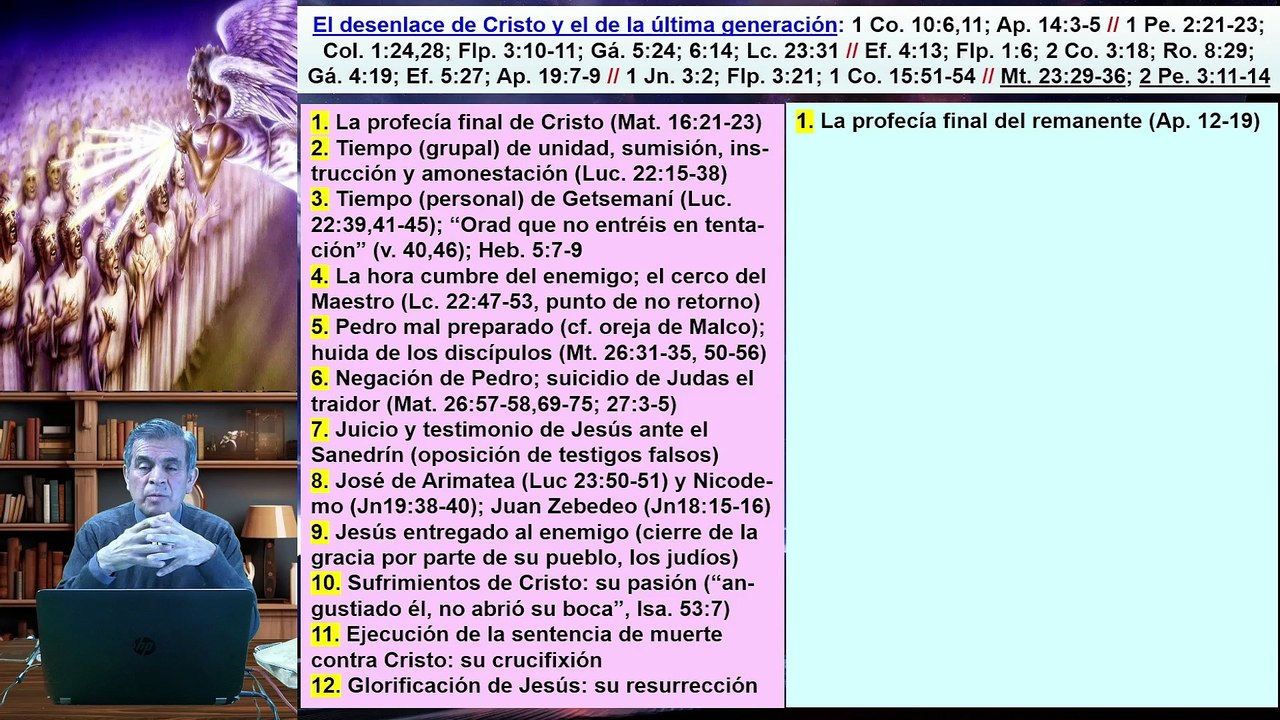 Tipología entre Cristo y el remanente parte 15