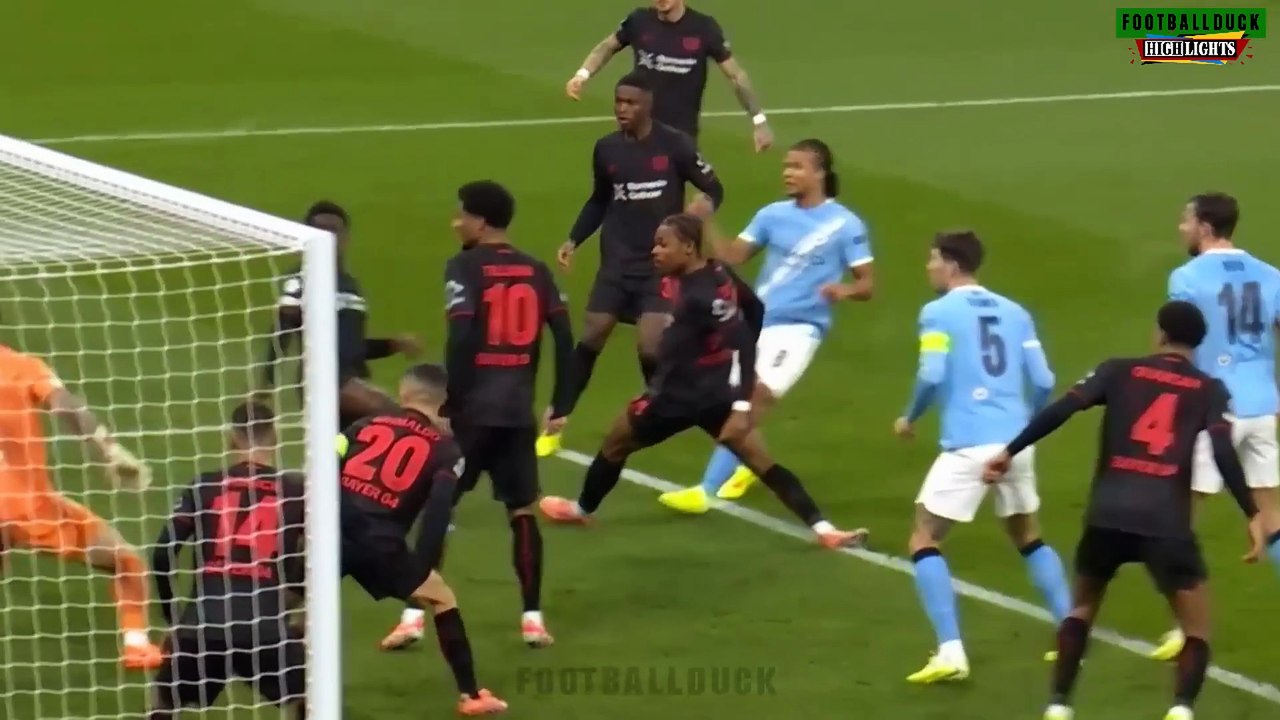 Manchester City vs Leverkusen 0-2 All Goals & Highlights