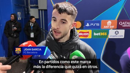 Joan García analiza la derrota ante el Chelsea