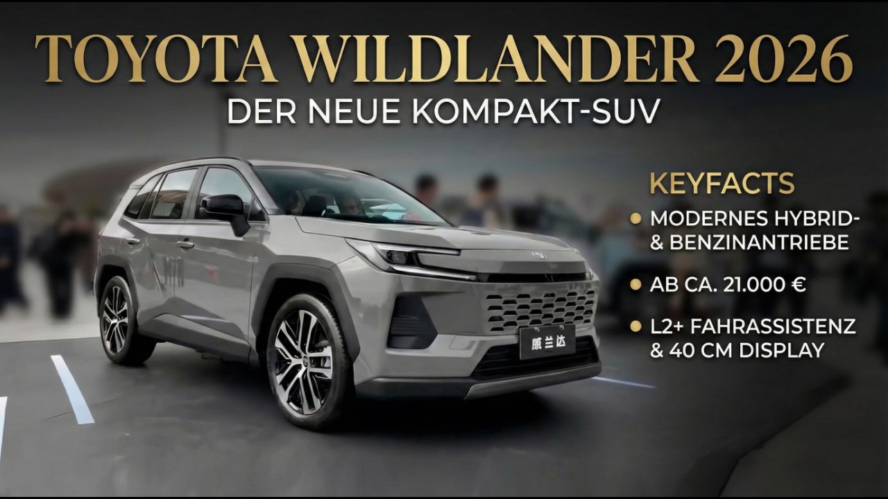 Das ist der neue toyota wildlander 2026 – design, technik & preis im Überblick