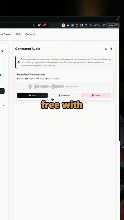 আপনার লেখাগুলোকে ফ্রিতে কণ্ঠে রূপ দিন!  AI ভয়েস টুলের জাদু দেখুন!