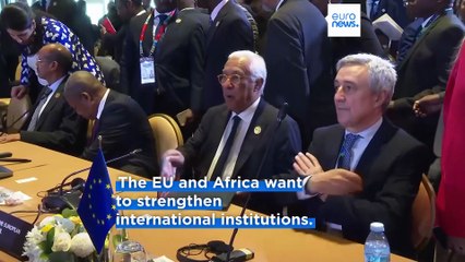 EU–African Union summit: Leaders commit to strengthening multilateralism