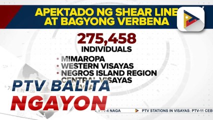 NDRRMC, kinukumpirma pa ang dalawang naiulat na nawawala dahil sa Bagyong #VerbenaPH at shear line