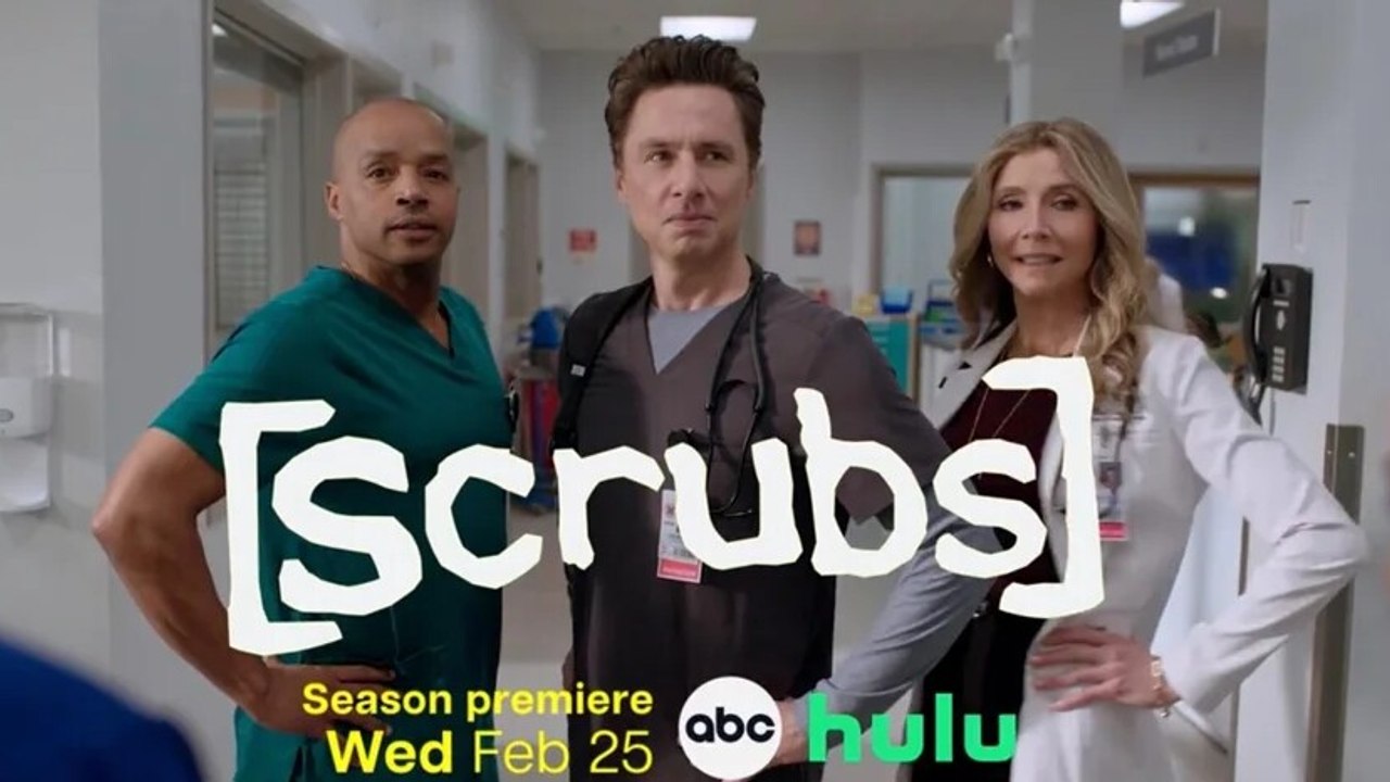 »Schön, wieder da zu sein!« - Zum Scrubs-Revival gibt's endlich einen ersten Teaser-Trailer