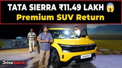 💥 Sierra Is Back! Starting ₹11.49 Lakhs | Futuristic SUV Walkaround | Tamil