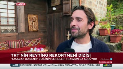 TRT Genel Müdürü Sobacı'dan "Taşacak Bu Deniz" dizisinin setine ziyaret