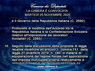 Roma - Camera - 19° Legislatura - 571° seduta (25.11.25)