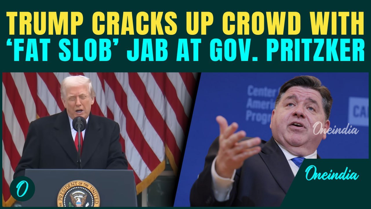 FULL VIDEO: Trump JOKES About His Weight, MOCKS ‘Fat Slob’ Illinois Governor JB Pritzker