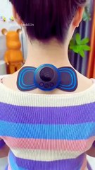 Portable USB Neck Massager 💆‍♂️✨ Instant Relief for Neck & Shoulder Pain | Mini Relaxation Buddy Anywhere 🇺🇸