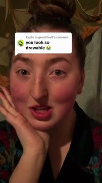 Tried to paint @alana.28 (IG) with guache#art#painting#drawing#sketch