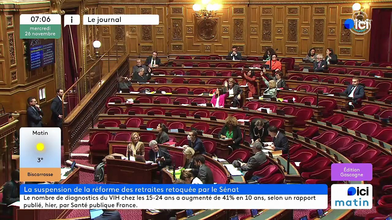 26/11/2025 - ici matin par ici Gascogne en vidéo