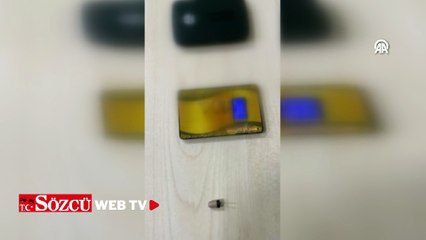 Bir kişi ehliyet sınavında kopya düzeneğiyle yakalandı