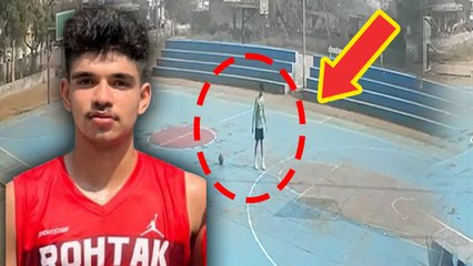Basketball Player Death In Rohtak: National Basketball Player की छाती पर गिरा पोल,कौन है|Viral Video