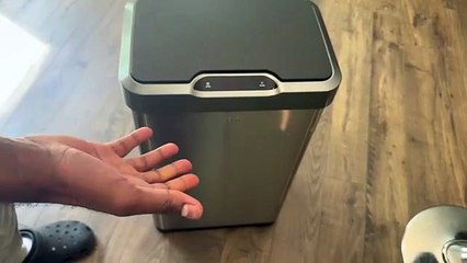 Best Touchless Motion Sensor Trash Bin | Review!