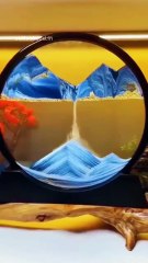 3D Moving Sand Art 🌊✨ Mesmerizing Liquid Motion Decor | Relaxing Deep Sea Display for Home & Office