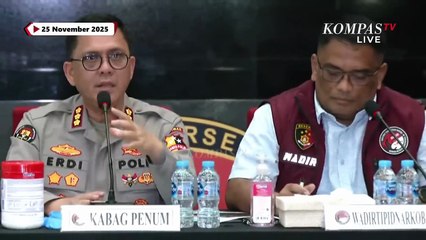 [FULL] Terkuak! Bareskrim Polri Ungkap Temuan Lencana dan Pemilik Ekstasi Kecelakaan di Tol Lampung