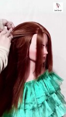 simple hairstyle|easy hairstyle|bride hair|ladies hair style for wedding|new hairstyle|hairstyle