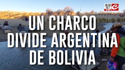 Contrabando en vivo: así cruzan mercadería ilegal de Bolivia a la Argentina