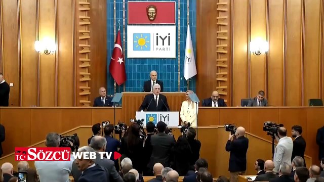 İYİ Parti'ye sürpriz bir isim katıldı: Rozetini Dervişoğlu taktı