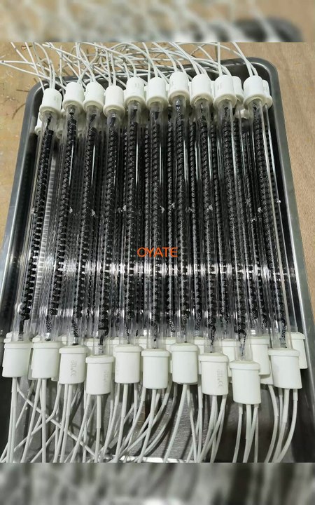 1000w Sk15 Carbon Fiber Ir Heat Lamp Infrared Heating Lamp For Heating