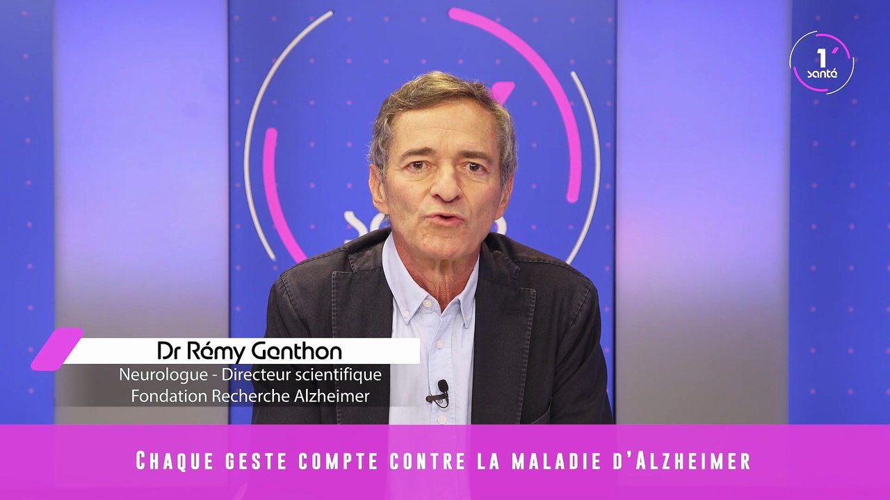 Chaque geste compte contre la maladie d’Alzheimer – Dr Rémy Genthon