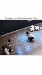 When you and your bestie share same brain cells 😂 #youtubeshorts #viral #ytshorts #bts #blackpink