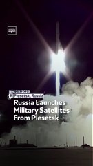 Russia Launches Military Satellites From Plesetsk