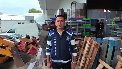 Gıda teröristleri iş başında! Depoya giren ekipler iğrenç manzarayla karşılaştı