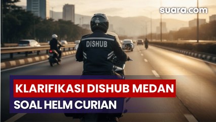 Dishub Medan Klarifikasi Viral Helm Curian Dijual Oknum Berpakaian Dishub