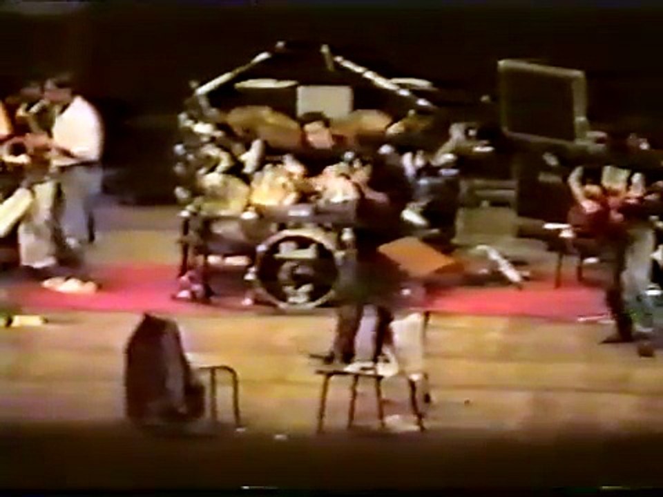 1990 - Johnny Hallyday - Dégage (Répétition à Longjumeau – Amateur – 29 Août)