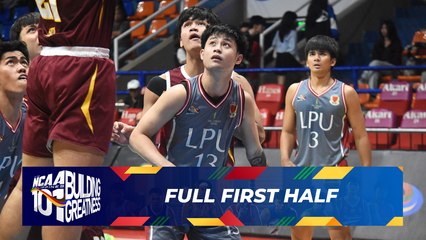 FULL FIRST HALF - Perpetual Altas vs LPU Pirates | NCAA Season 101