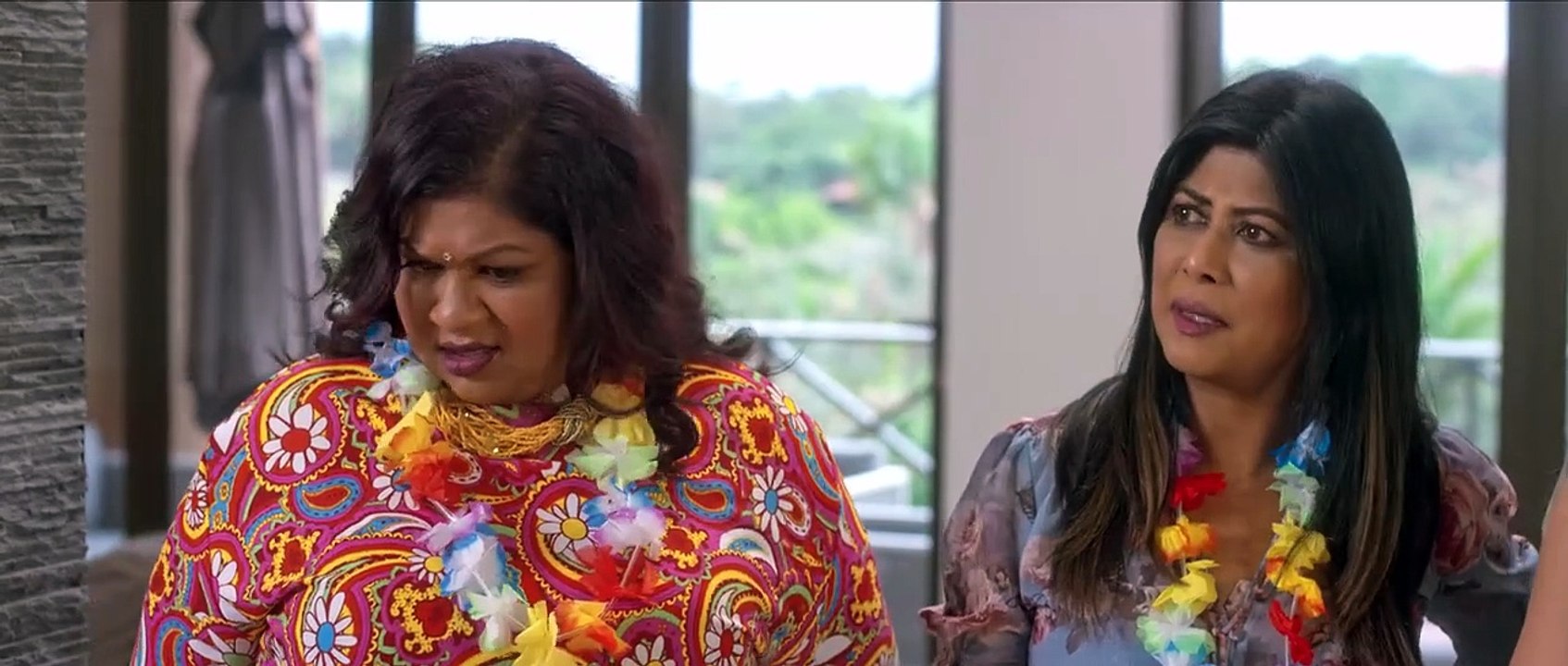 To rekindle their marriages, best friends-turned-in-laws Shanthi and Jennifer plan a couples' getaway HD ( Comedy, Romance )