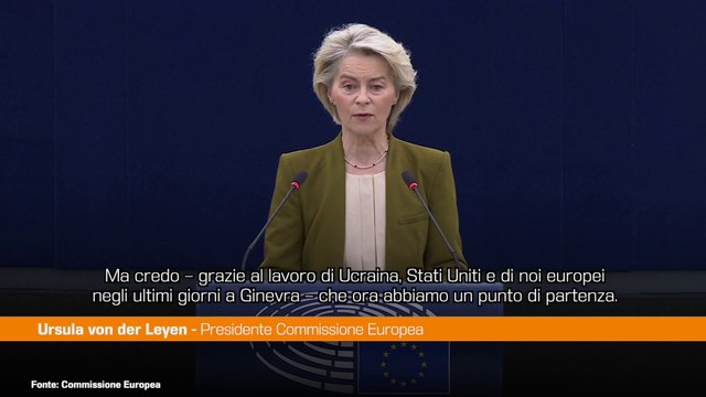 Ucraina, Von der Leyen Nessuna decisione sull'Europa senza l'Europa