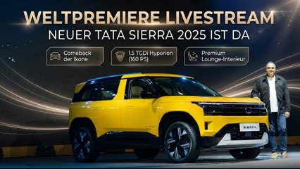Weltpremiere Tata Sierra (2025) enthüllt: Technische Daten, Ausstattung & Preise im Überblick