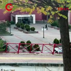 Gümüşhane Üniversitesi’nde silahlı kişi, memuru rehin aldı; polis ikna etmeye çalışıyor