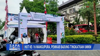 HUT ke-16 Kota Mangupura, Pemkab Badung Dukung Pertumbuhan UMKM Lewat Ajang Pameran Produk