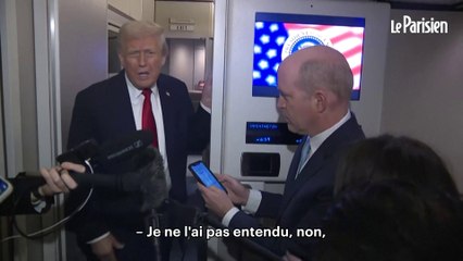 Ukraine : « Une forme très standard de négociation », assure Trump à propos de Witkoff